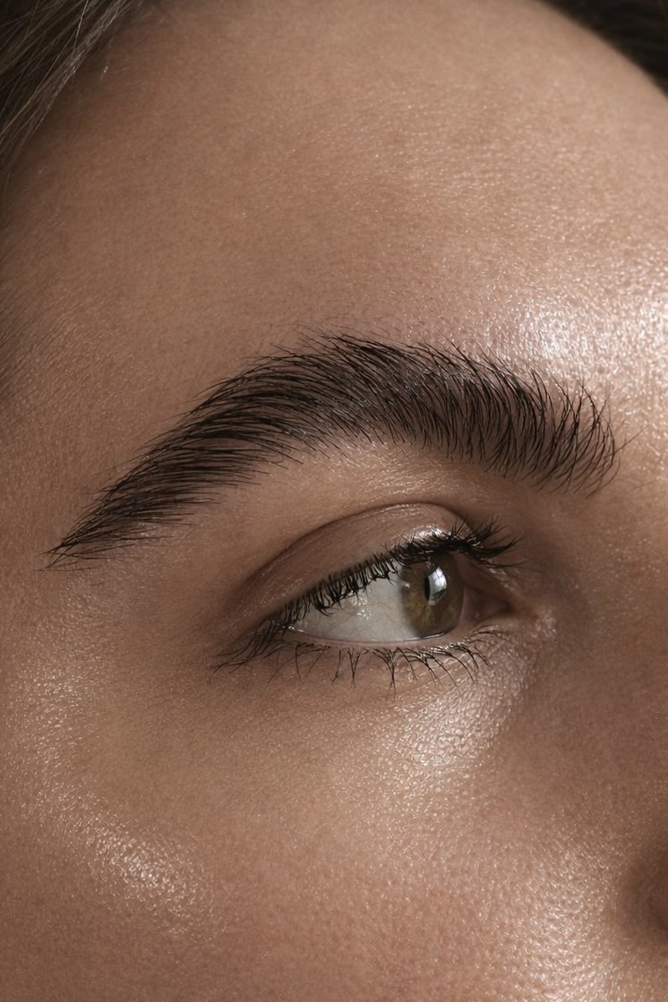 Оформление бровей — пример 1