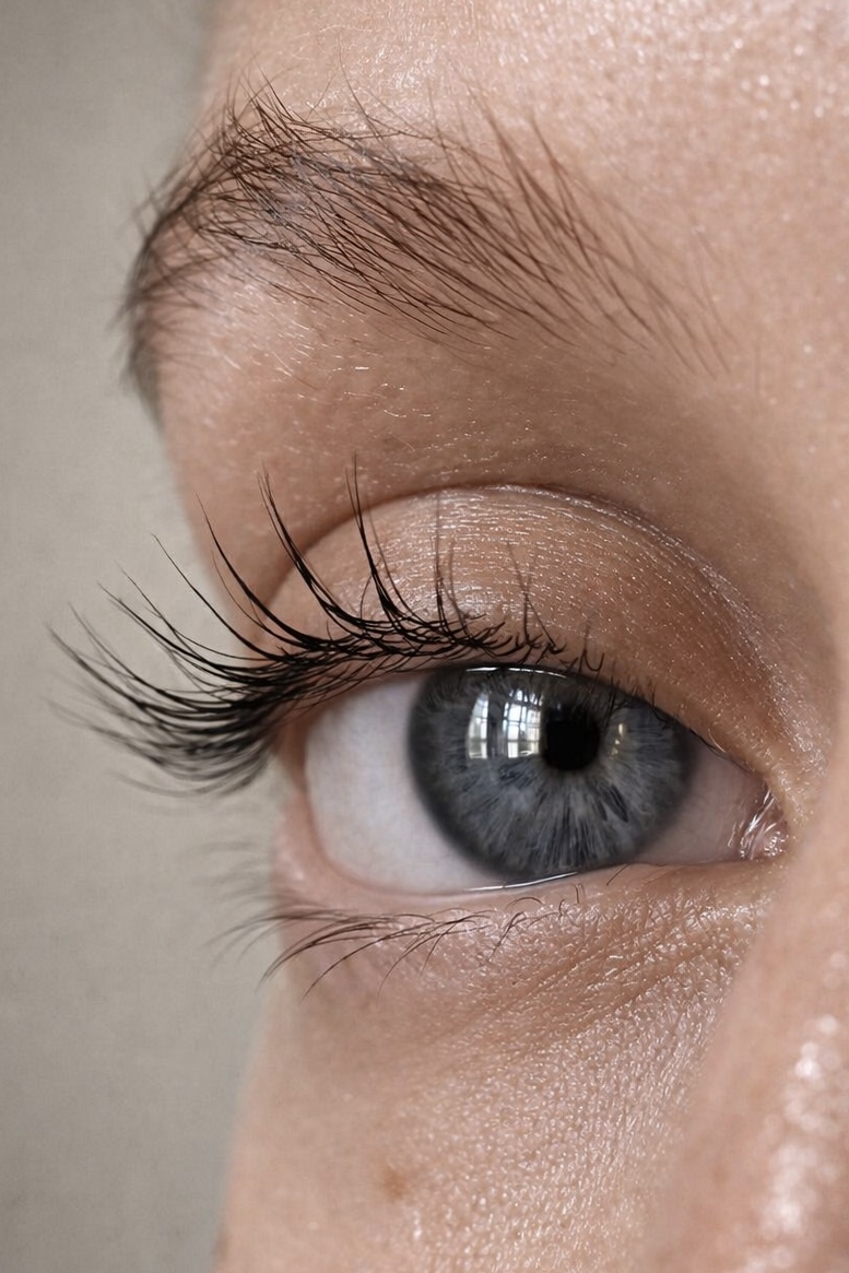 Ламинирование ресниц — пример 2