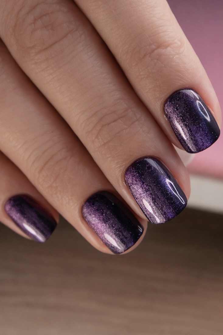 Маникюр с покрытием — пример 1